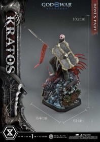 Kratos Ultimate Bonus Version God of War Ragnarok 1/3 Statue by Prime 1 Studio