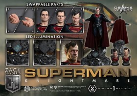 Superman Knightmare Color Edition Deluxe Ver. Zack Snyder's Justice League 1/3 Statue by Prime 1 Studio