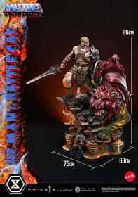 He-Man & Battle Cat Ultimate Version Masters of the Universe 1/4 Statue by Prime 1 Studio