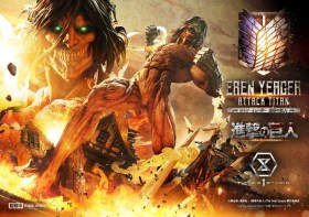 Eren Yeager Attack Titan Attack on Titan (TV animation) Statue by Prime 1 Studio