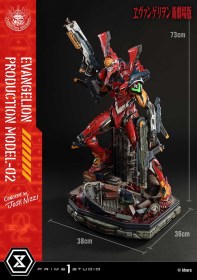 Evangelion Production Model-02 (Josh Nizzi) Deluxe Bonus Version Rebuild of Evangelion Statue by Prime 1 Studio