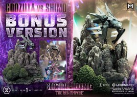 Godzilla vs Shimo Bonus Ver. Godzilla x Kong The New Empire Statue by Prime 1 Studio