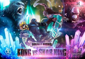 Kong vs Skar King Godzilla x Kong The New Empire Statue by Prime 1 Studio