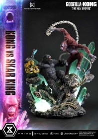 Kong vs Skar King Godzilla x Kong The New Empire Statue by Prime 1 Studio