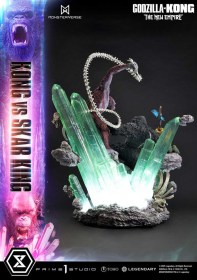Kong vs Skar King Godzilla x Kong The New Empire Statue by Prime 1 Studio