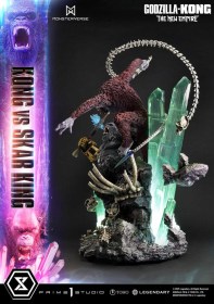 Kong vs Skar King Godzilla x Kong The New Empire Statue by Prime 1 Studio