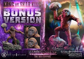 Kong vs Skar King Bonus Version Godzilla x Kong The New Empire Statue by Prime 1 Studio