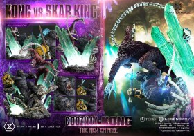 Kong vs Skar King Bonus Version Godzilla x Kong The New Empire Statue by Prime 1 Studio