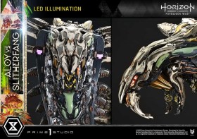 Aloy vs. The Slitherfang Bonus Horizon Forbidden West Statue by Prime 1 Studio