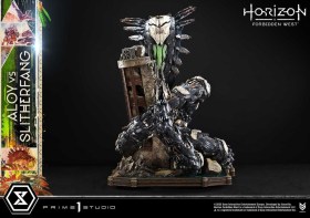 Aloy vs. The Slitherfang Bonus Horizon Forbidden West Statue by Prime 1 Studio