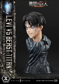 Levi Versus Beast Titan Attack on Titan 1/4 Statue by Prime 1 Studio