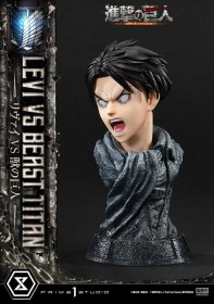 Levi Versus Beast Titan Attack on Titan 1/4 Statue by Prime 1 Studio