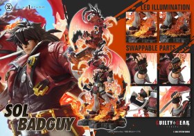Sol Badguy Bonus Version Guilty Gear Strive 1/4 Statue by Prime 1 Studio