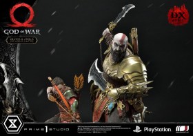 Kratos and Atreus in the Valkyrie (Deluxe Version) God of War Premium Masterline Series 1/4 Statue by Prime 1 Studio