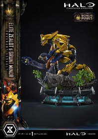Elite Zealot & Grunt Minor Covenant Assault Bonus Version Halo Campaign Evolved 1/4 Statue by Prime 1 Studio