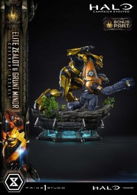 Elite Zealot & Grunt Minor Covenant Assault Bonus Version Halo Campaign Evolved 1/4 Statue by Prime 1 Studio
