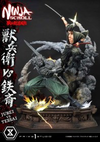 Jubei Versus Tessai Ninja Scroll Ultimate Premium Masterline Series 1/4 Statue by Prime 1 Studio