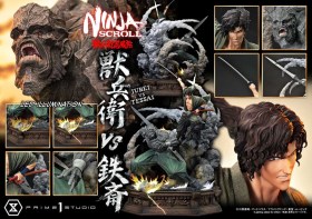 Jubei Versus Tessai Ninja Scroll Ultimate Premium Masterline Series 1/4 Statue by Prime 1 Studio