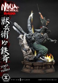 Jubei Versus Tessai Ninja Scroll Ultimate Premium Masterline Series 1/4 Statue by Prime 1 Studio