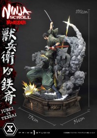 Jubei Versus Tessai Ninja Scroll Ultimate Premium Masterline Series 1/4 Statue by Prime 1 Studio