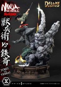 Jubei Versus Tessai Deluxe Version Ninja Scroll Ultimate Premium Masterline Series 1/4 Statue by Prime 1 Studio