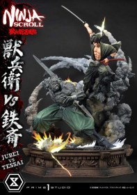 Jubei Versus Tessai Deluxe Version Ninja Scroll Ultimate Premium Masterline Series 1/4 Statue by Prime 1 Studio