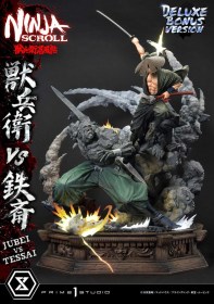 Jubei Versus Tessai Deluxe Bonus Version Ninja Scroll Ultimate Premium Masterline Series 1/4 Statue by Prime 1 Studio