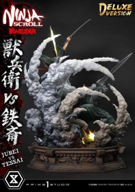 Jubei Versus Tessai Deluxe Bonus Version Ninja Scroll Ultimate Premium Masterline Series 1/4 Statue by Prime 1 Studio