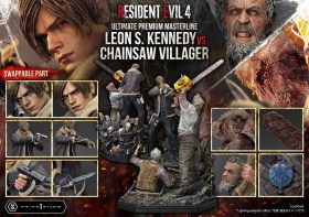 Leon S. Kennedy vs. Chainsaw Villager Resident Evil 4 Statue 1/4 by Prime 1 Studio