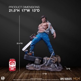 Ash Army of Darkness Premier Series 1/4 Statue by PCS