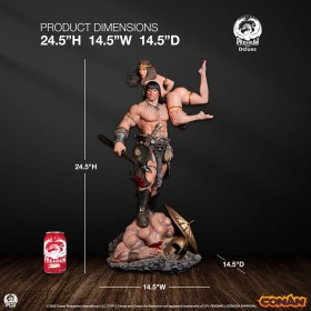Conan Deluxe Edition Conan the Barbarian 1/4 Statue by PCS