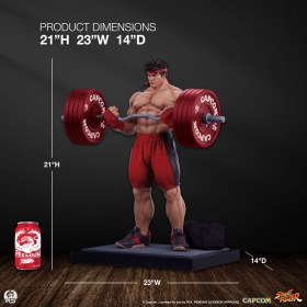 Ryu Powerlifting Street Fighter Premier Series 1/4 Statue by PCS