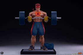 Evil Ryu Powerlifting Street Fighter Premier Series 1/4 Statue by PCS