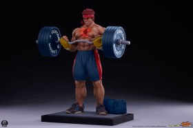 Evil Ryu Powerlifting Street Fighter Premier Series 1/4 Statue by PCS