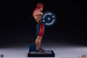 Evil Ryu Powerlifting Street Fighter Premier Series 1/4 Statue by PCS