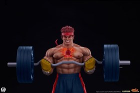 Evil Ryu Powerlifting Street Fighter Premier Series 1/4 Statue by PCS