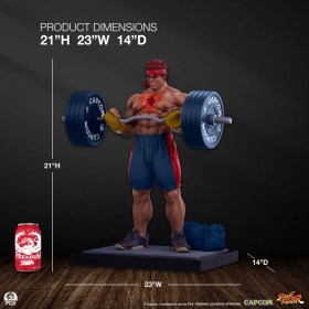 Evil Ryu Powerlifting Street Fighter Premier Series 1/4 Statue by PCS