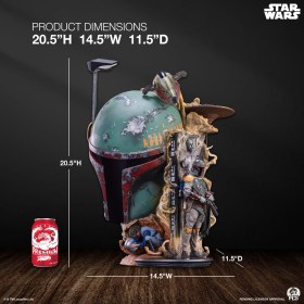 Boba Fett Star Wars The Empire Strikes Back Fine Art Bust by PCS