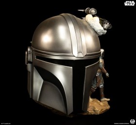 The Mandalorian Star Wars Fine Art Bust by PCS