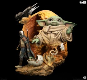 The Mandalorian Star Wars Fine Art Bust by PCS