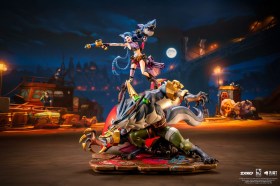 2XKO Jinx & Warwick Diorama League of Legends 1/10 Statue by Pure Arts