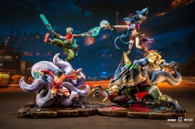 2XKO Jinx & Warwick Diorama League of Legends 1/10 Statue by Pure Arts
