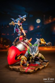 2XKO Jinx & Warwick Diorama League of Legends 1/10 Statue by Pure Arts