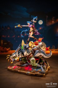 2XKO Jinx & Warwick Diorama League of Legends 1/10 Statue by Pure Arts