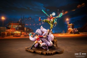 2XKO Ekko & Ahri Diorama League of Legends 1/10 Statue by Pure Arts