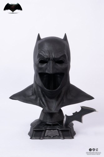 Batman Cowl Batman v Superman Dawn of Justice 1/1 Replica by Pure Arts