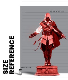 Ezio Auditore Assassin´s Creed Prestige Line 1/2 Statue by Pure Arts