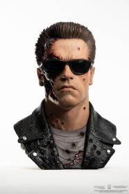 T-800 Model 101 Battle Damaged Terminator 2 Scale 1/1 Art Mask by Pure Arts
