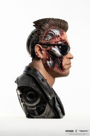T-800 Model 101 Battle Damaged Terminator 2 Scale 1/1 Art Mask by Pure Arts