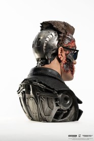 T-800 Model 101 Battle Damaged Terminator 2 Scale 1/1 Art Mask by Pure Arts